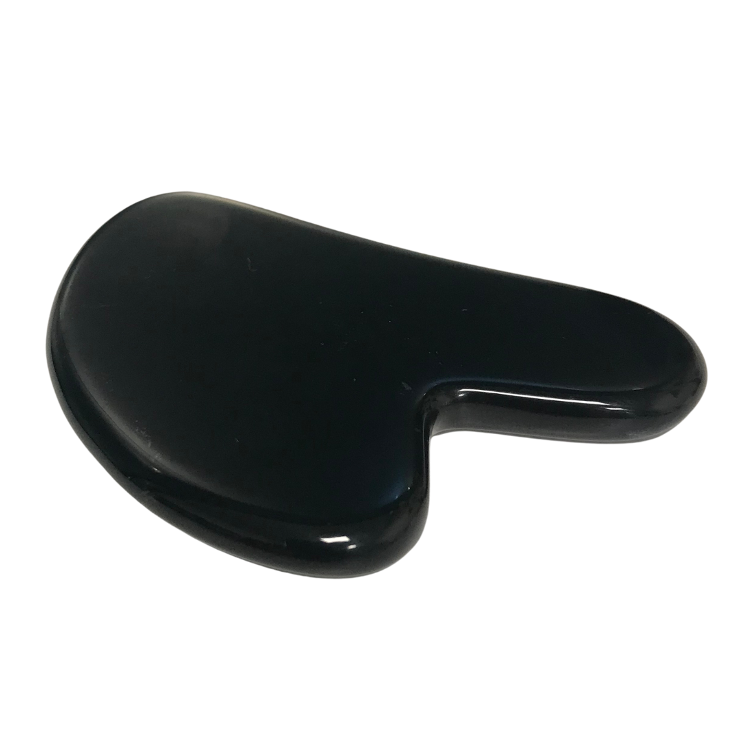 Gua Sha Black Obsidian - Gua Sha