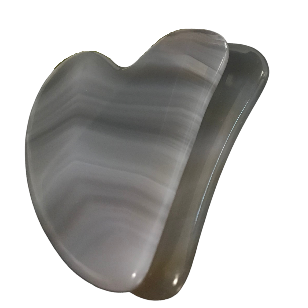 Gua Sha Gray Agate - Gua Sha