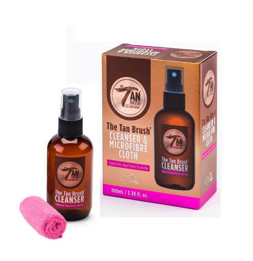 Cleanser and Microfibre Cloth - The Tan Brush