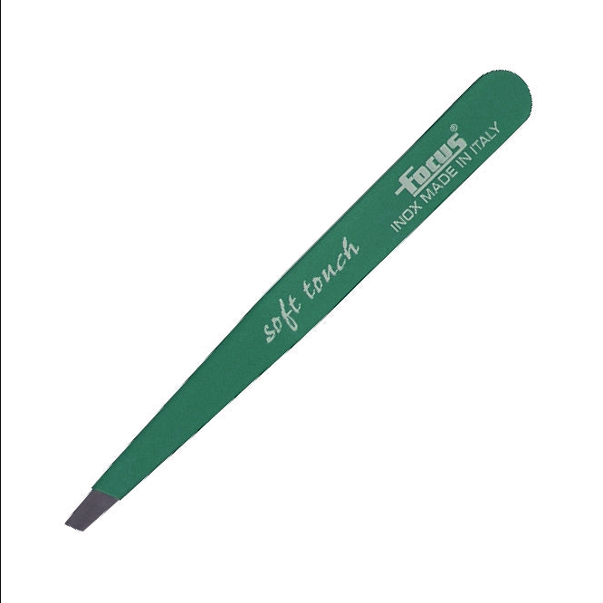 Tweezer Soft Touch - Forest Green - Focus