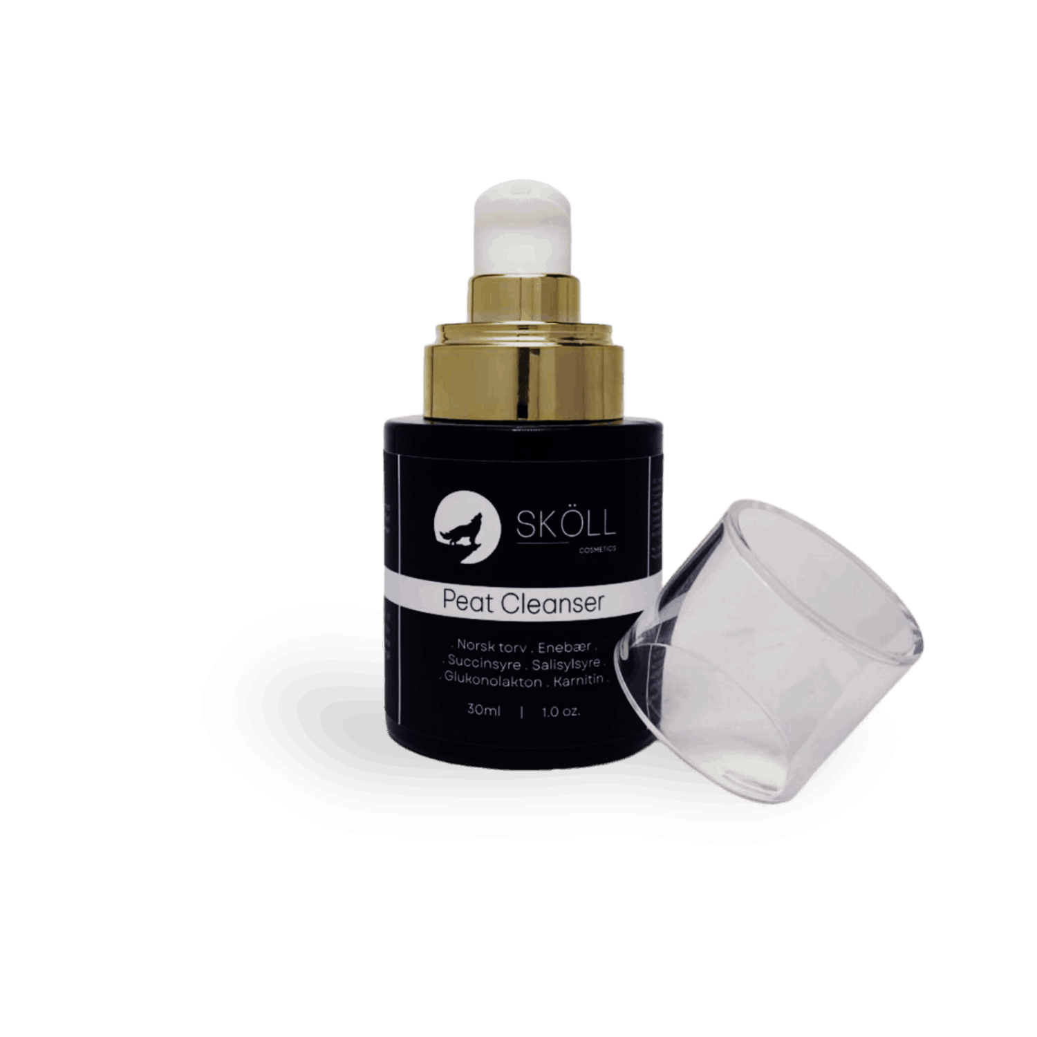Sköll Cosmetics Peat Cleanser naturlig ansiktsrens menn