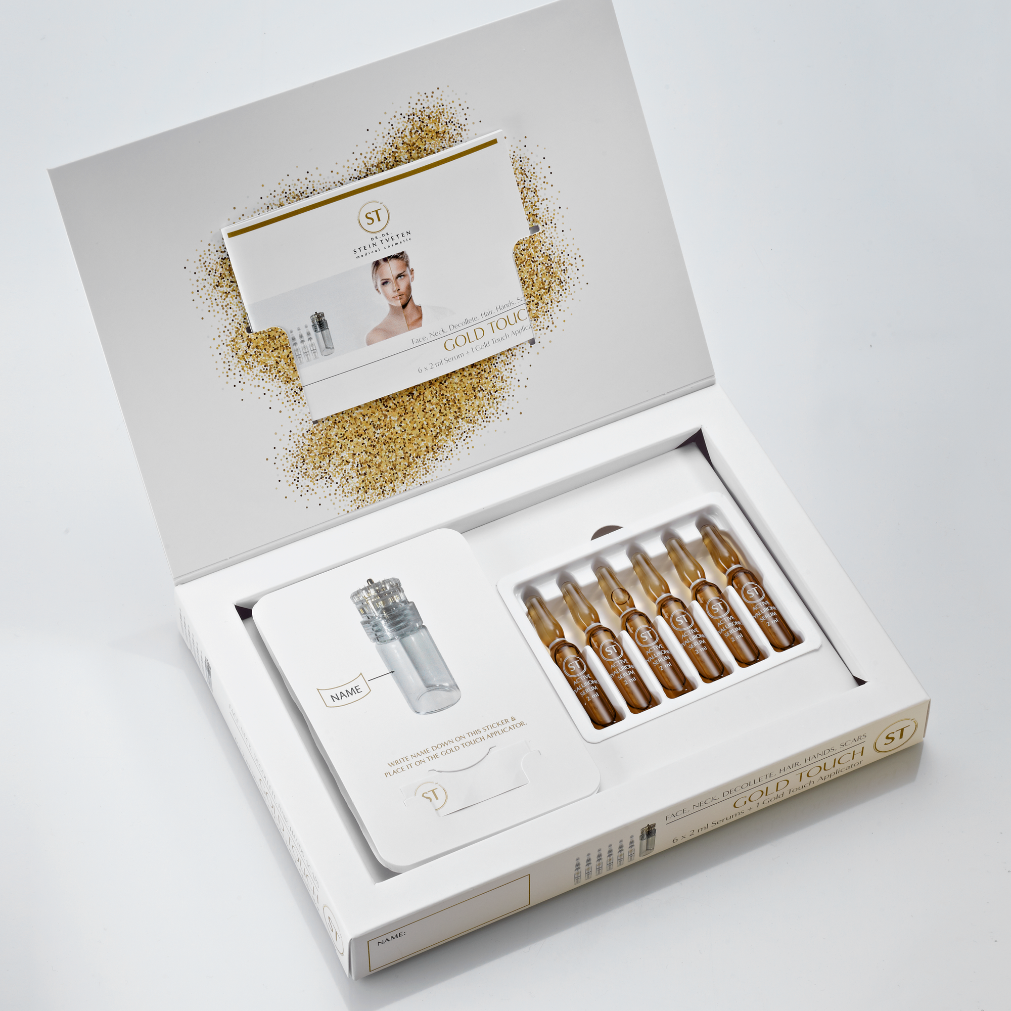 Gold Touch Kit 6 x 2 ml + applicator - ST Medical Cosmetics